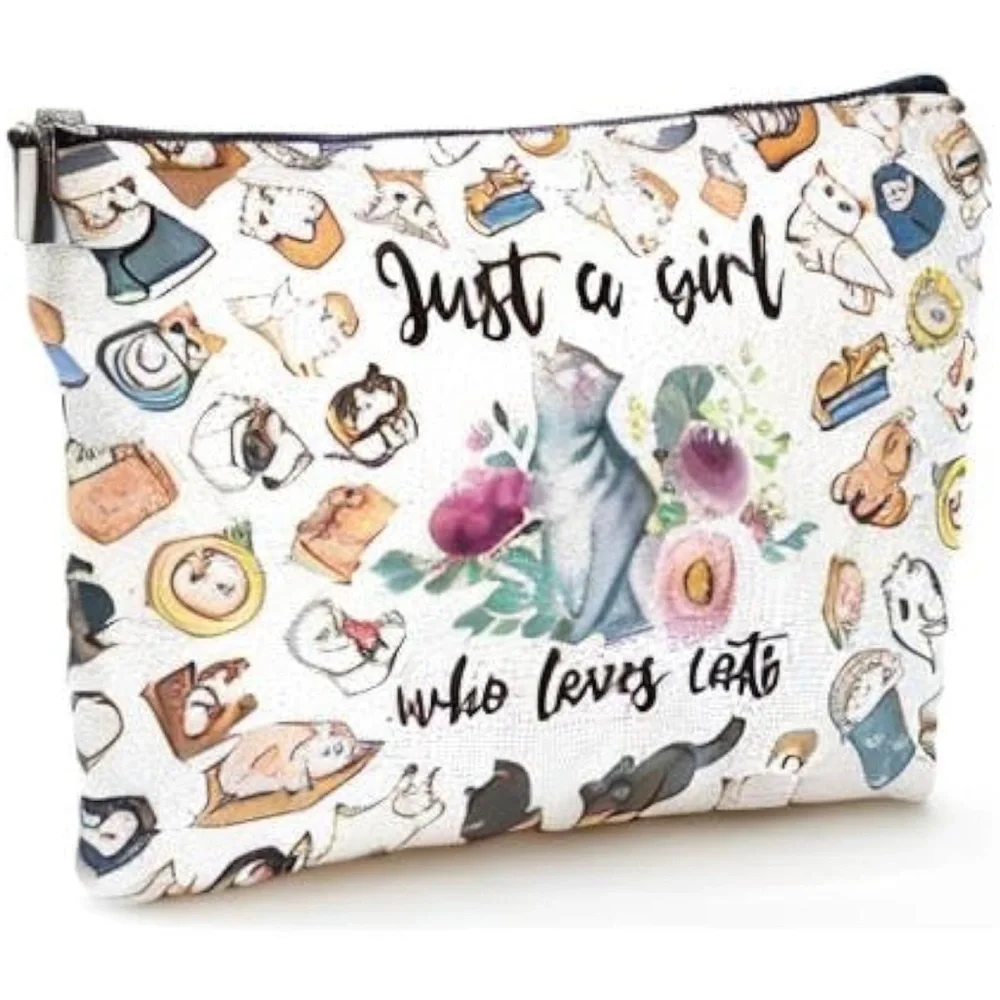 Cat Lover's Zipper Pouch